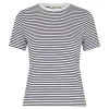 Julie-M T-shirt - Stribet