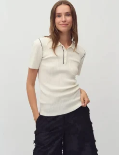 Paoula SS-M Polo Strik - Sugar